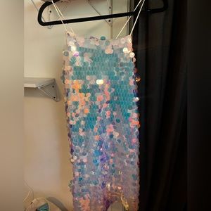 Lulu’s Sequin Mini Party Dress